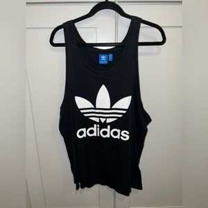 Adidas Men’s Tank Black Graphic Logo